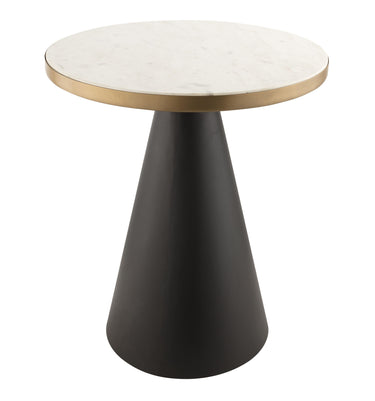 TOV Richard Marble Round Side Table, image 1