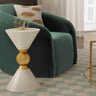 TOV Balhi Side Table, White option, image 5