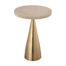 TOV Celeste Ribbed Side Table, image 1