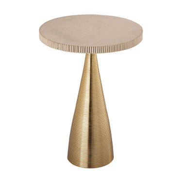 TOV Celeste Ribbed Side Table, image 1