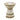 TOV Wren Grass Side Table, Natural/White option, image 1