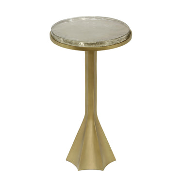 TOV Gabrielle Round Side Table Antique Brass - ON FINAL SALE