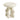 TOV Maddie Cream Textured Side Table, image 3