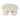 TOV Rahul Off-White Round Coffee Table