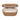 TOV Olivier Peach Boucle Oval Storage Ottoman