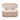 TOV Olivier 41" Boucle Oval Storage Ottoman, Ivory option, image 3