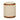 TOV Huche Cotton Jute and Vegan Leather Oval Contract-Grade Pouf, image 5