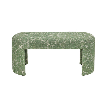 TOV Greenspace 39" Rounded Upholstered Bench, image 1