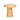 TOV Felicia Lilypad Side Table Natural Tall