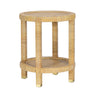 TOV Amara Natural Rattan Side Table Natural
