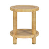 TOV Amara Natural Rattan Side Table, image 2
