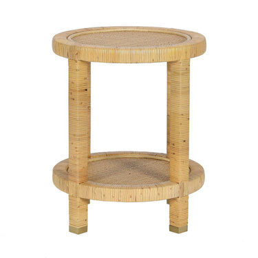 TOV Amara Natural Rattan Side Table, image 2