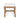 TOV Kappa Cream Contract-Grade Fabric and Natural Seagrass Accent Stool, image 3