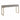 TOV Pesce 59" Shagreen 3 Drawer Console Table Grey