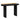 TOV Braden 48" Desk/Console Table Black