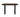 TOV Braden 48" Desk/Console Table Black