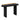 TOV Braden 48" Desk/Console Table Black