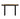 TOV Braden 48" Desk/Console Table Black