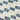 TOV Halio Shell Side Table, Blue/Cream option, image 7