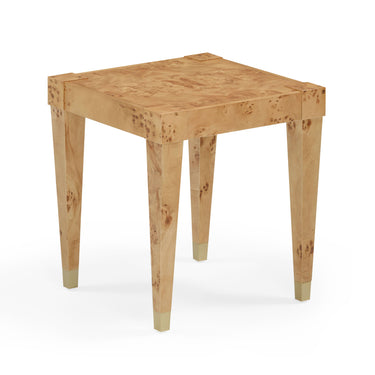 TOV Brandyss Burl End Table Honey