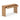 TOV Brandyss 54" Burl Console Table, Honey option, image 4