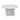 TOV Juju Faux Marble Indoor/Outdoor Round Coffee Table (24"-32"), White / 24" option, image 4