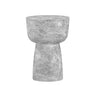 TOV Charra Indoor/Outdoor Side Table Grey