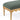 TOV Oodle 56.5" Performance Vegan Mohair Bench, Green / Natural Ash option, image 3
