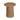TOV Hessa Indoor/Outdoor Concrete Chiseled Side Table, Terracotta option, image 3