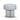 TOV Masha Striped Performance Linen Accent Stool, Blue Stripes option, image 4