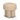 TOV Masha Yellow Gingham Performance Linen Accent Stool, image 1
