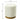 TOV Opal Performance Velvet Ottoman, Cream option, image 5
