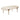 TOV Brno 53.5" Performance Velvet Bench, Off-White option, image 1