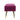 TOV Ziva 31" Velvet Storage Bench, Plum option, image 4