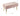 TOV Ziva 31" Velvet Storage Bench, Blush option, image 6