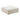 TOV Hangover Cream Performance Linen Ottoman, image 1