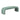TOV Leigh 56" Performance Velvet Channeled Bench, Green option, image 1