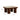 TOV Memphis 33.5" Glossy Square Coffee Table, Brown option, image 6