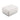 TOV Travie White Sand Performance Corduroy Velvet Ottoman