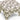 TOV Raji Cream Leopard Jacquard Ottoman