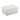 TOV Travie Sand Upcycled Linen Ottoman