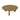 TOV Oani Walnut and Glass Round Coffee Table