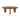 TOV Oani Walnut and Glass Round Coffee Table