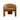 TOV Marla Cognac Velvet Accent Chair