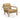 TOV Bekah Tan Genuine Leather Accent Chair