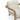 TOV Bekah Cream Texture Weave Accent Chair