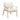 TOV Dixie Performance Chenille Velvet Accent Chair, Cream option, image 1