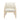 TOV Dixie Performance Chenille Velvet Accent Chair, Cream option, image 3