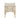 TOV Dixie Performance Chenille Velvet Accent Chair, Cream option, image 5