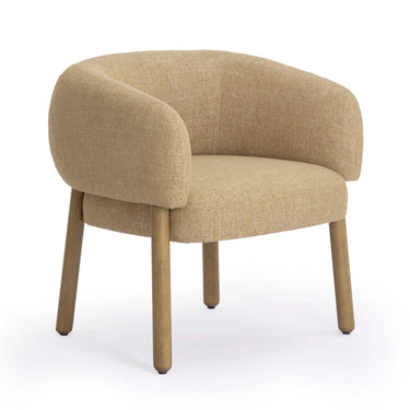 TOV Foxy Performance Fabric Accent Chair, Honey option, image 1
